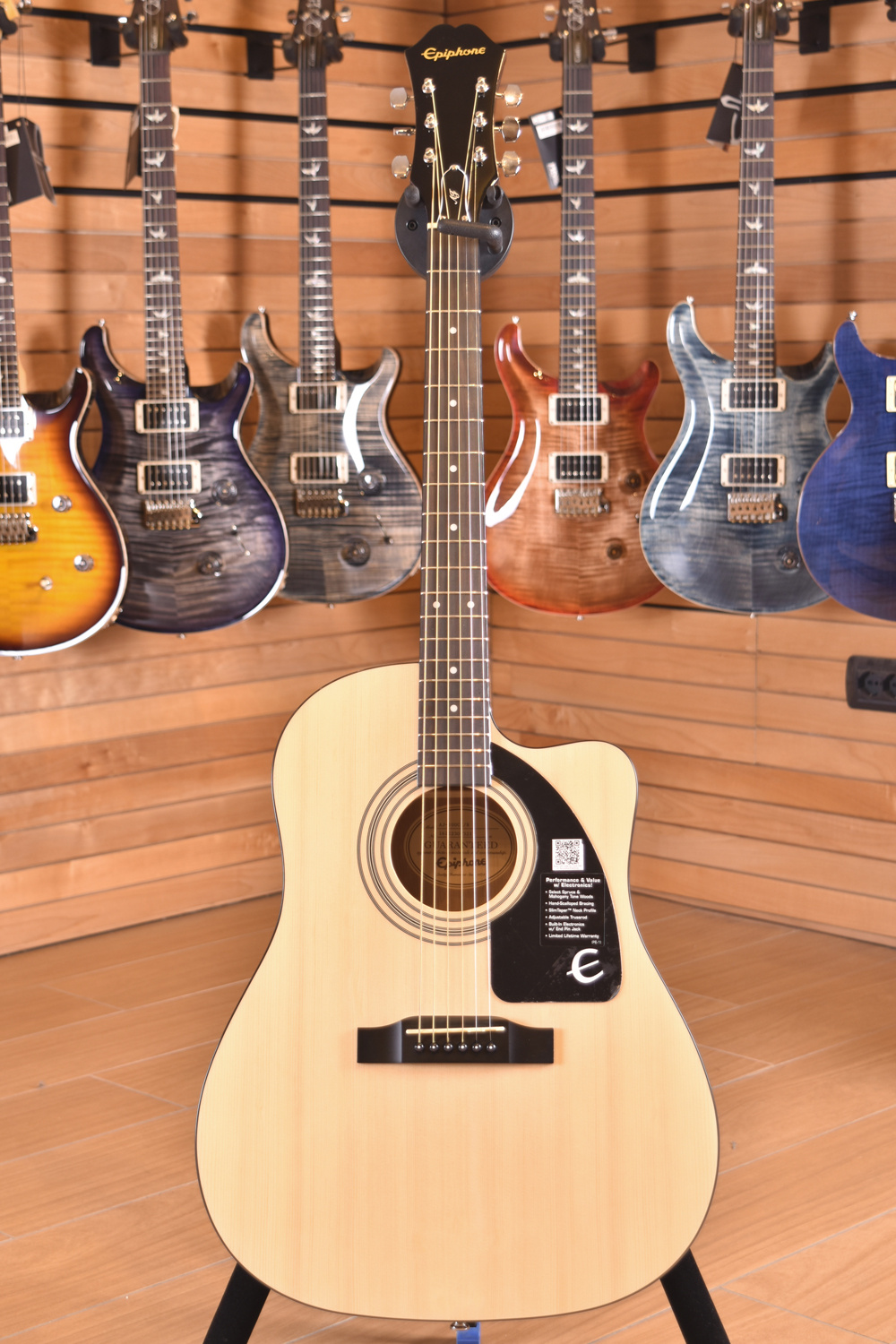Epiphone AJ-100CE Natural | Centro Chitarre