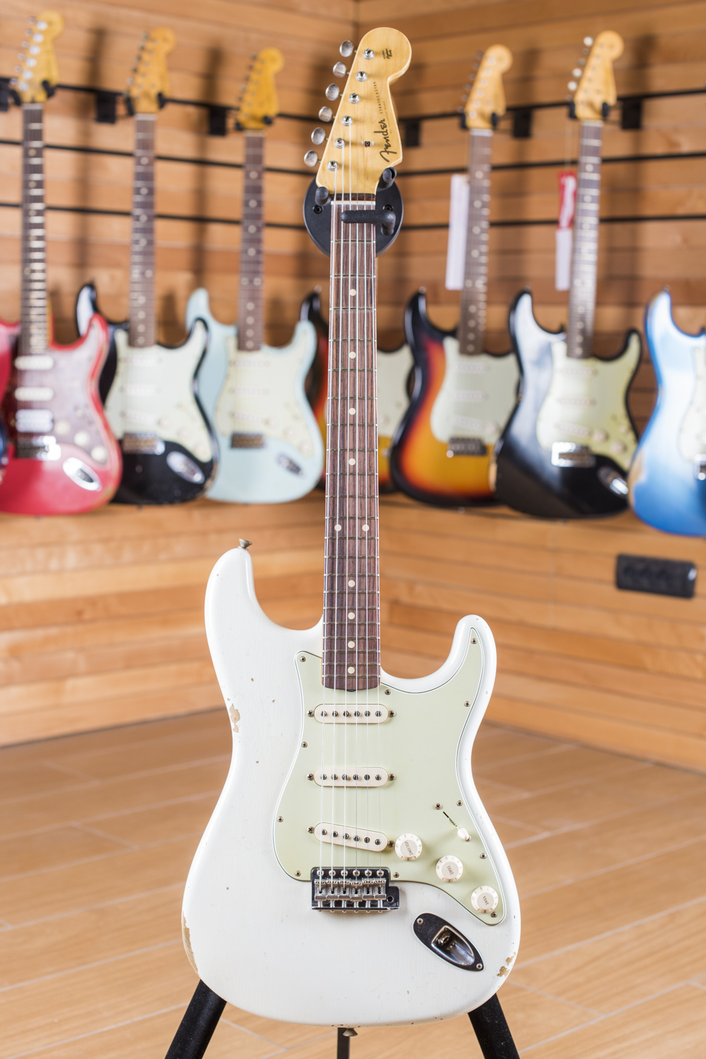 Fender Custom Shop '60 Stratocaster Vintage Specs Relic Olympic