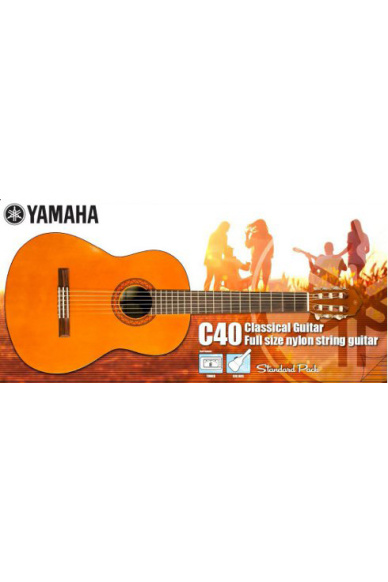 Yamaha C40 II Natural Standard Pack