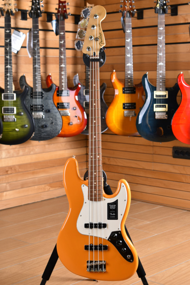 Fender Player Series Jazz Bass Pau Ferro Fingerboard Capri Orange