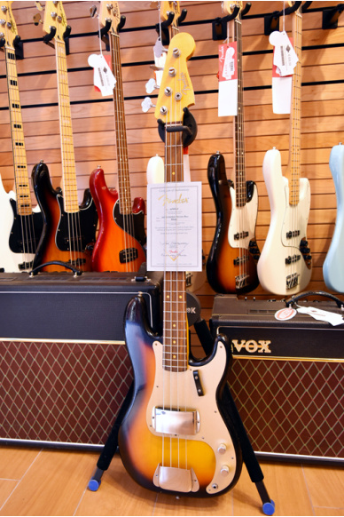 Fender Custom Shop Journeyman Precision Bass 1959 Rosewood Fingerboard Faded 3 Color Sunburst