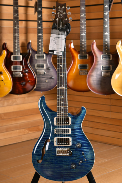 PRS Paul Reed Smith Special 22 Semi-Hollow Limited Edition Pattern Thin GEN III Tremolo 85/15 River Blue