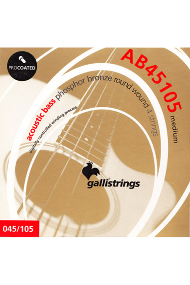 Galli AB45105 PROCOATED 45-105 Phosphor Bronze Acoustic Bass