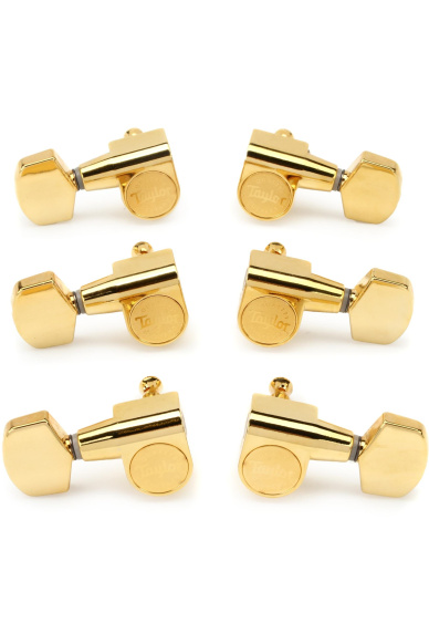 Taylor 6 String Guitar Tuners 1:18 Ratio Gold