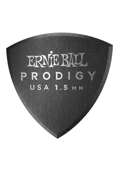 Ernie Ball P09332 Plettri Prodigy Large Black 1,5mm ( 6 Picks )