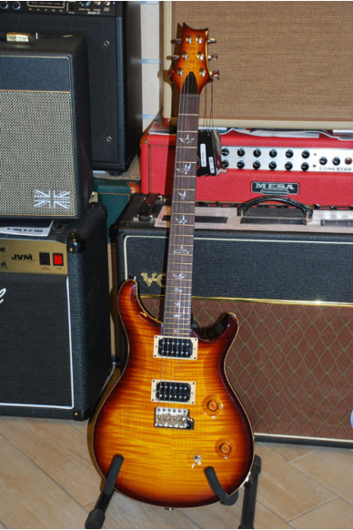 PRS Paul Reed Smith Custom 24 Mc Carty 10 Top Switch 3 Posizioni Tobacco Matched Maple Head