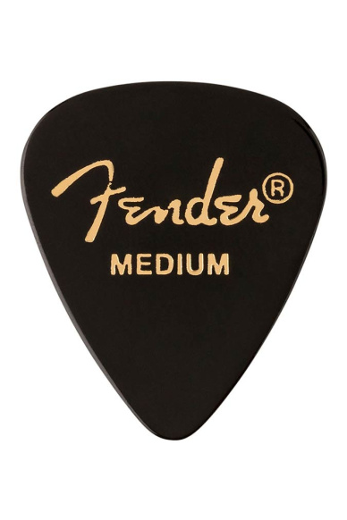 Fender Plettri 351 Black Medium Pack 12pz