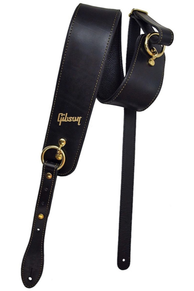 Gibson Premium Saddle Strap Black