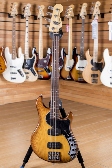 Fender American Deluxe Dimension Bass IV H/H Rosewood Violin Burst