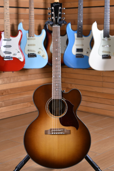 Gibson Acoustic J-185 EC Modern Walnut Burst