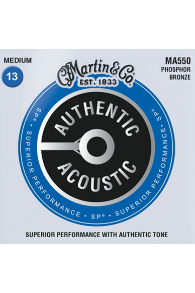 Martin MA550 Authentic SP Phosphor Bronze Medium 13/56
