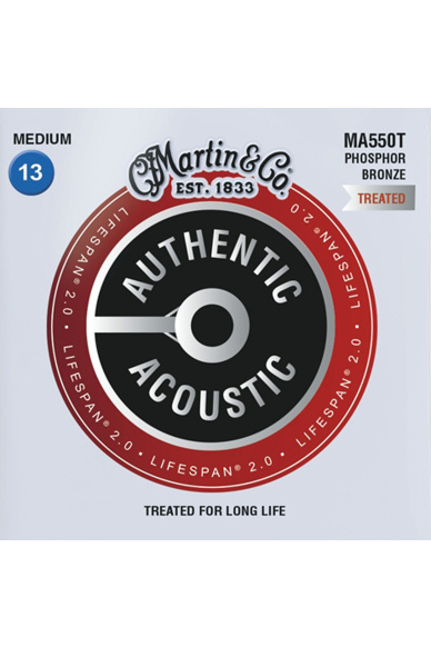Martin MA-550T Authentic Lifespan Phosphor Bronze 13/56