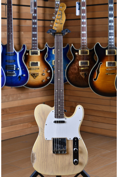 Fender Custom Shop '60 Telecaster Relic Rosewood Fingerboard Natural Blonde