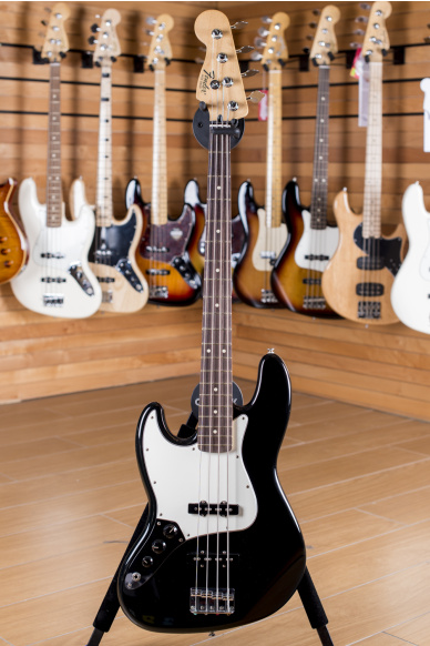Fender Mexico Standard Jazz Bass Rosewood Black Lefty