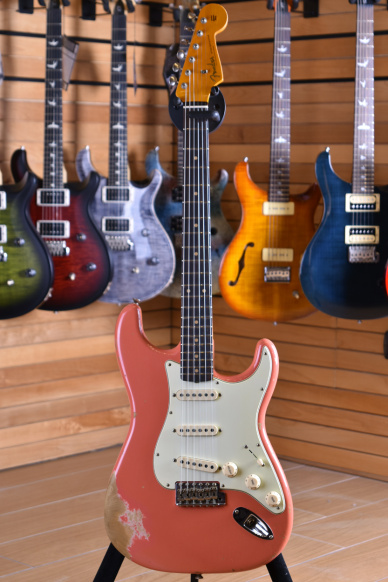 Fender Custom Shop 2019 Stratocaster '59 Rosewood Fingerboard Heavy Relic Faded/Aged Tahitian Coral