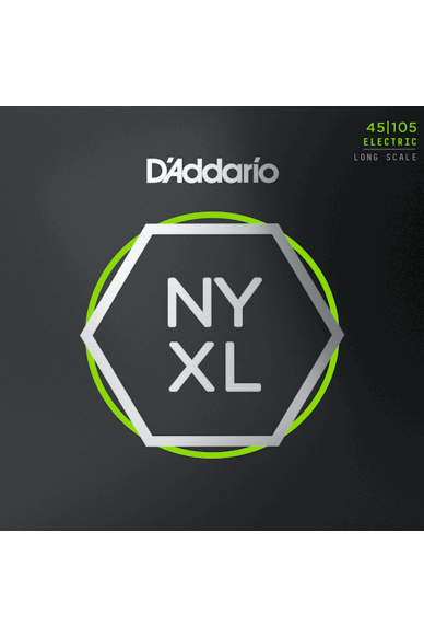 D'Addario NYXL45105 45-105 Light Top/Medium Bottom / Long Scale Set