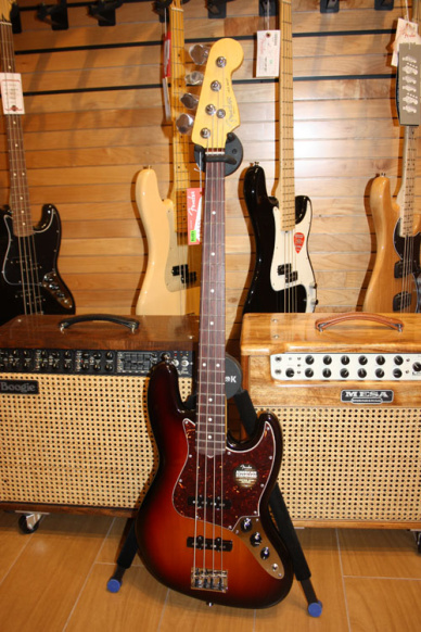 Fender American Standard Jazz Bass Rosewood 3 Color Sunburst 2014