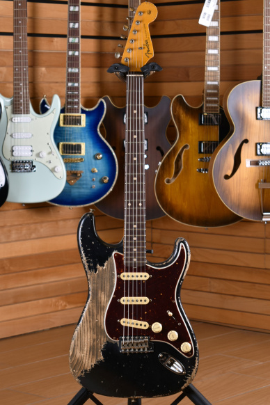 Fender Custom Shop 1959 Stratocaster Ultimate Relic Masterbuilt Jason Smith Black