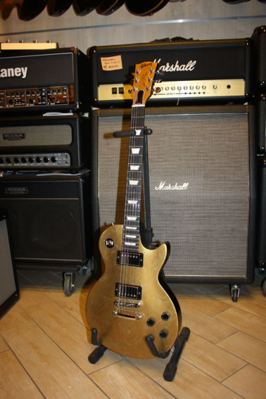 Gibson Les Paul Studio Swirl Gold Blu