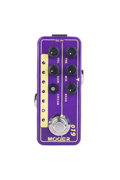 Mooer Micro PreAmp 019 UK Gold PLX
