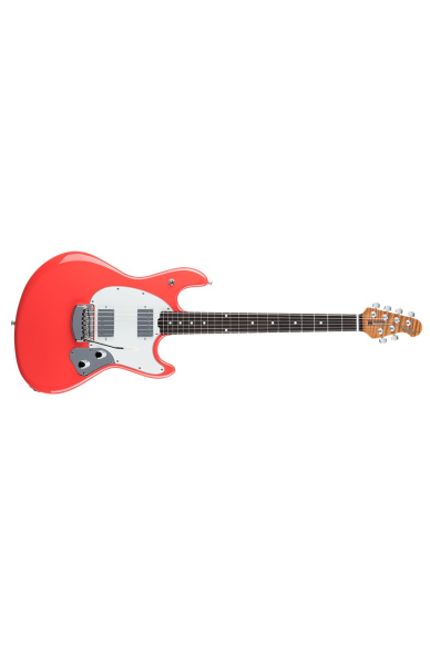 StingRay RS Guitar HH Coral Red Tastiera Palissandro