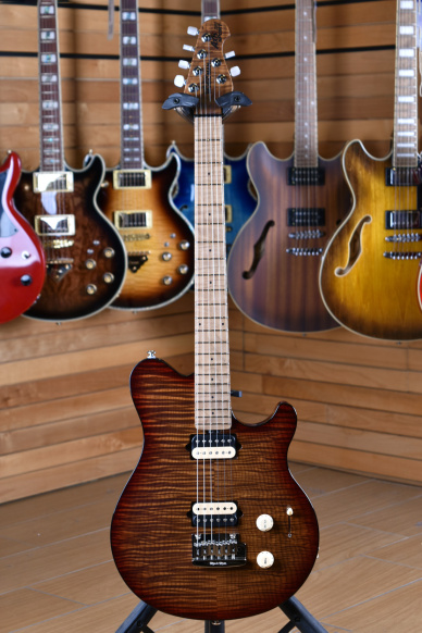 Music Man Axis Super Sport Roasted Amber Flame