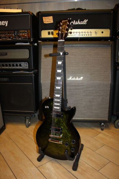 Gibson Les Paul Studio Swirl Black Green