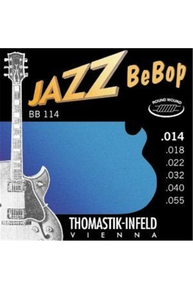 Thomastik Jazz Bebop BB114 Electric Guitar Set 14-55