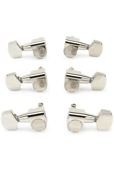 Taylor 6 String Guitar Tuners 1:18 Ratio Polished Nickel