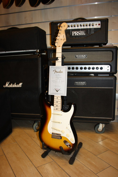 Fender Custom Shop Stratocaster '57 NOS 2 Tone Sunburst Masterbuilt John Cruz