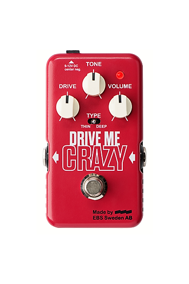 EBS Drive Me Crazy (Blue Label New '17) Distortion/Overdrive