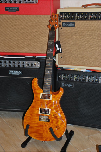 PRS Paul Reed Smith Custom 22 10 Top Wide Fat Rotary 5 Posizioni Amber