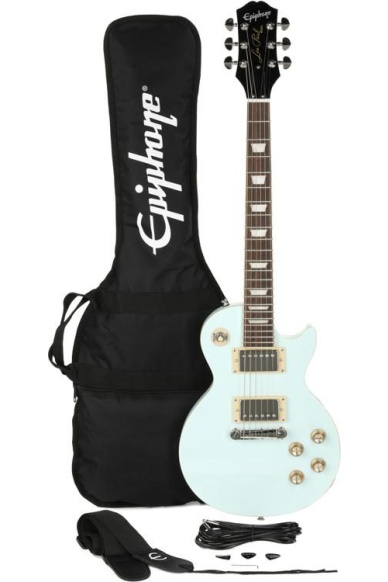 Epiphone Power Players Les Paul Pack " Mad Scientist " Ice Blue 3/4