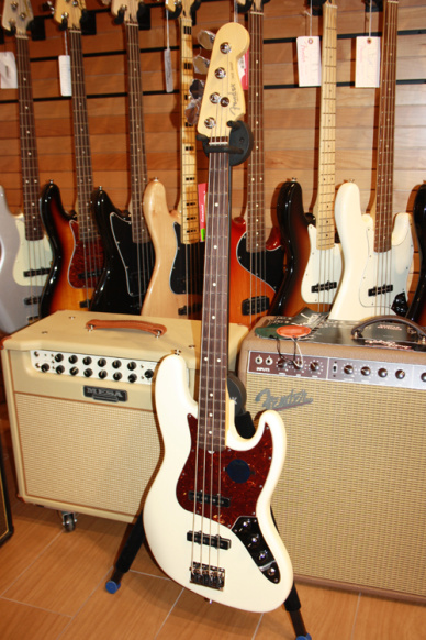 Fender American Standard Jazz Bass Rosewood Olympic White 2008