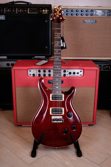 PRS Paul Reed Smith Custom 24 Wide Thin Rotary 5 Posizioni Black Cherry Quilted