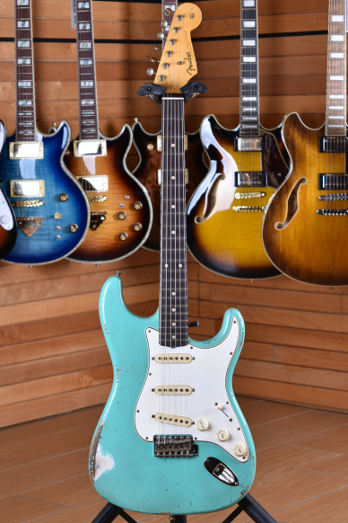 Fender Custom Shop Stratocaster '60 Masterbuilt Jason Smith Heavy Relic Seafoam Green