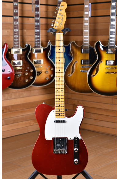 Fender Custom Shop Telecaster '55 Journeyman Relic Maple Neck Aged Candy Apple Red