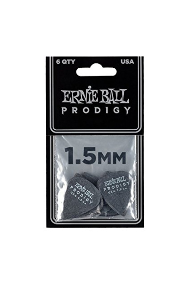 Ernie Ball 9199 Prodigy Standard 1.5mm Pack Black