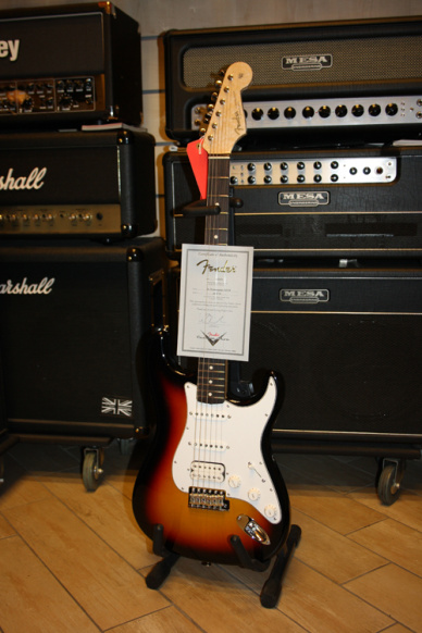 Fender Custom Shop Stratocaster '62 HSS NOS 3Tone Sunburst  MCB 50th 34 of 50 Esemplari
