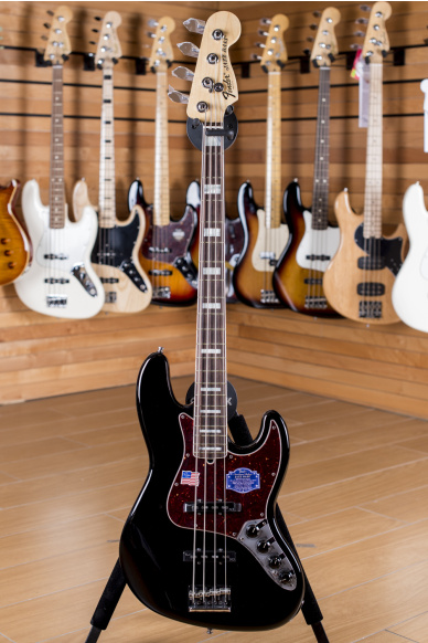 Fender American Deluxe Jazz Bass Rosewood Fingerboard Black 2010