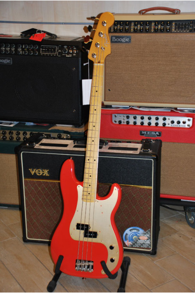 Fender Mexico Classic Series '50s Precision Bass Fiesta Red