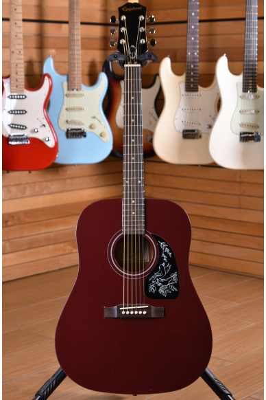 Epiphone Starling Acoustic Guitar Wine Red