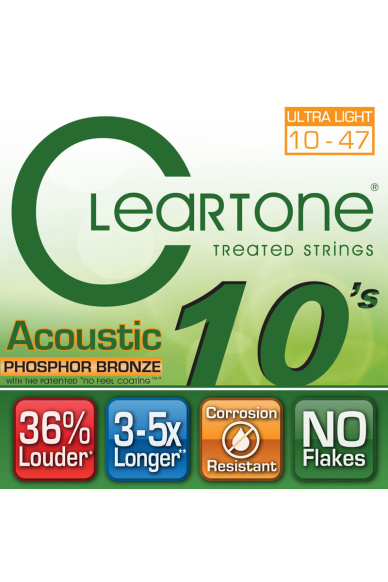 Cleartone 010/047 Acoustic Strings