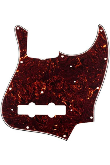 Fender 10-Hole Contemporary Jazz Bass Pickguards Tortoise Shell