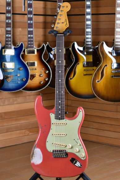 Fender Custom Shop Stratocaster '60 Masterbuilt Jason Smith Relic Fiesta Red