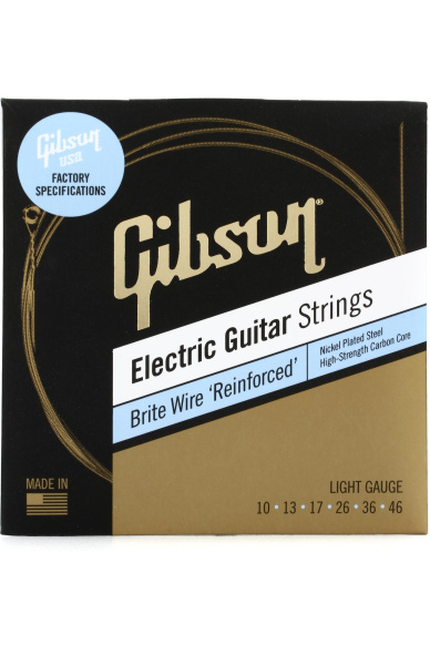 Gibson Brite Wire 'Reinforced' Electric Guitar Light 10-46