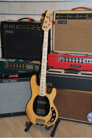 Music Man Sting Ray HS Natural Maple Neck