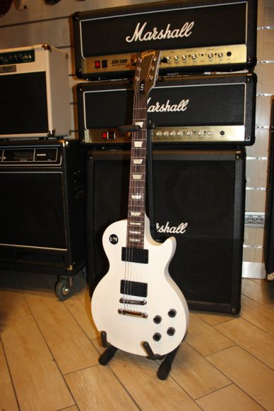 Gibson Les Paul LPJ  Rubbed White Trans 2013