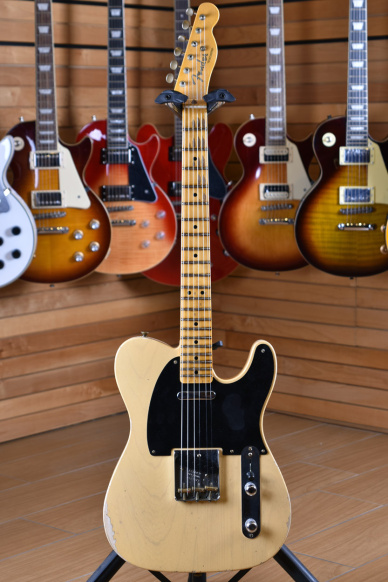Fender Custom Shop ‘52 Telecaster Relic Maple Neck Aged Nocaster Blonde