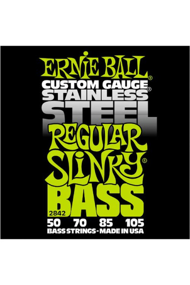 Ernie Ball 2842 Stainless Steel